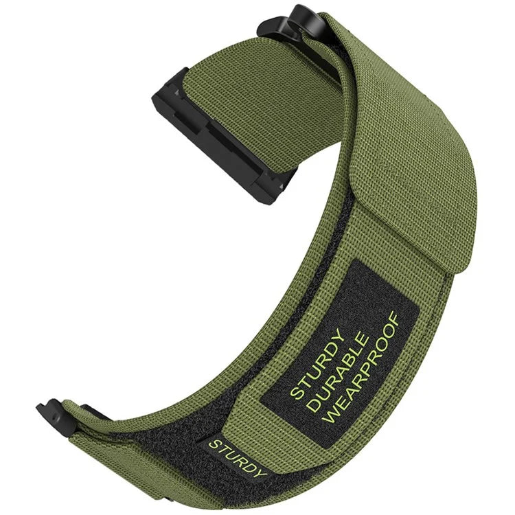 For Xiaomi Watch H1 Outdoor Climbing Watch Strap Magic Tape Breathable Nylon Band