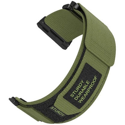 For Xiaomi Watch H1 Outdoor Climbing Watch Strap Magic Tape Breathable Nylon Band