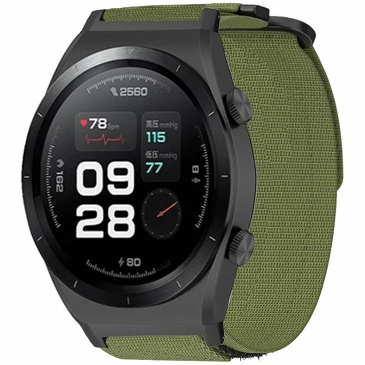 For Xiaomi Watch H1 Outdoor Climbing Watch Strap Magic Tape Breathable Nylon Band