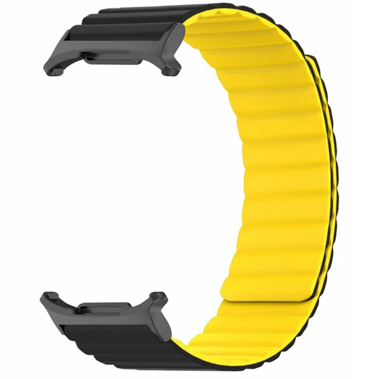 For Samsung Galaxy Watch Ultra 47mm Magnetic Silicone Watch Strap Replacement