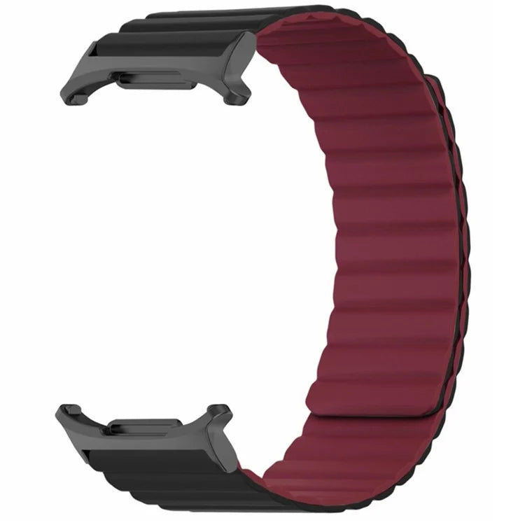 For Samsung Galaxy Watch Ultra 47mm Magnetic Silicone Watch Strap Replacement