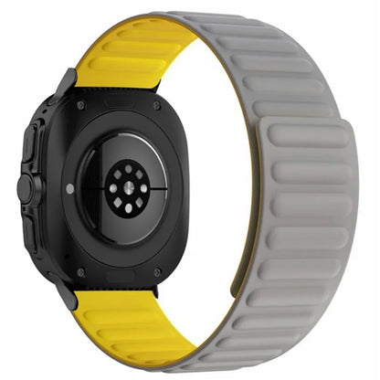 For Samsung Galaxy Watch Ultra 47mm Magnetic Silicone Watch Strap Replacement
