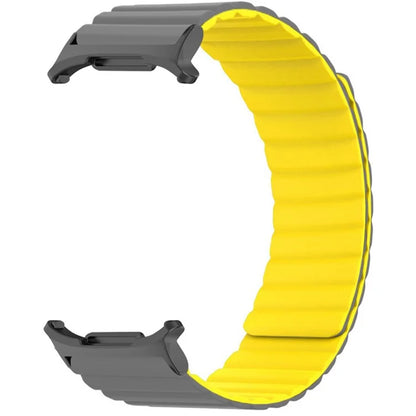 For Samsung Galaxy Watch Ultra 47mm Magnetic Silicone Watch Strap Replacement