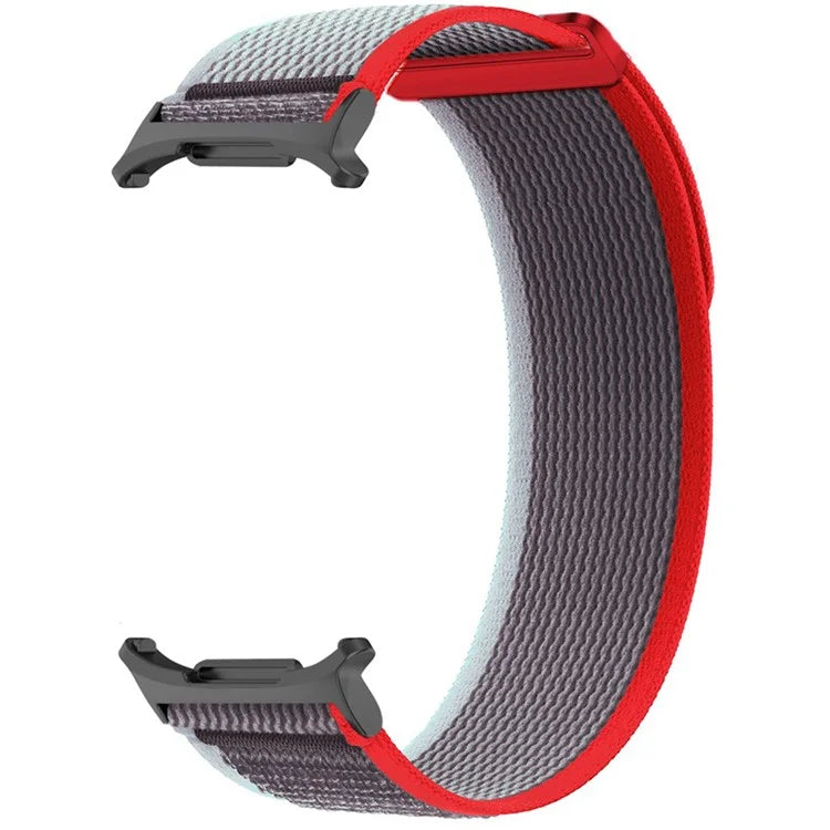For Samsung Galaxy Watch Ultra 47mm Nylon Watch Band Adjustable Loop Fastener Strap