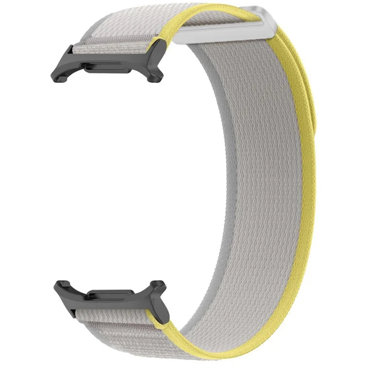 For Samsung Galaxy Watch Ultra 47mm Nylon Watch Band Adjustable Loop Fastener Strap