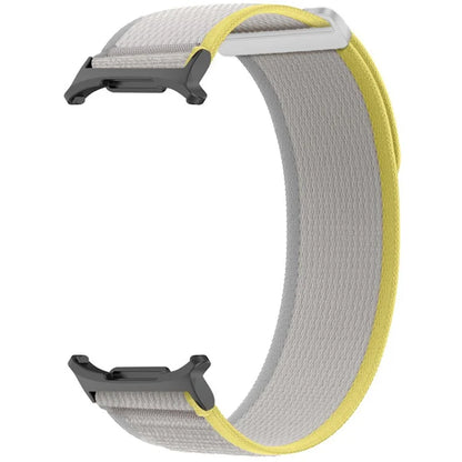 For Samsung Galaxy Watch Ultra 47mm Nylon Watch Band Adjustable Loop Fastener Strap