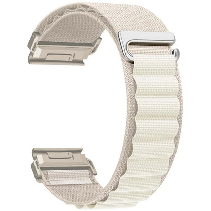 For Garmin Fenix 7 / 7 Pro / 5 Watch Band 22mm Quick Release C Buckle Nylon Watch Strap