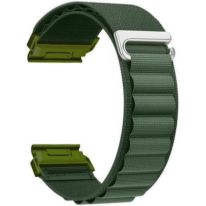 For Garmin Fenix 7 / 7 Pro / 5 Watch Band 22mm Quick Release C Buckle Nylon Watch Strap