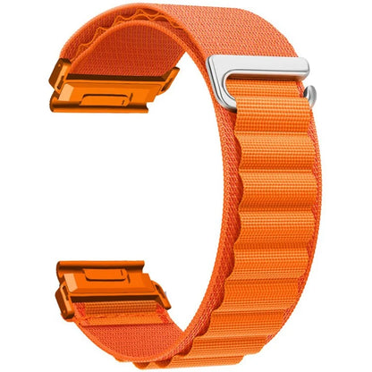For Garmin Fenix 7X Pro / 7X Watch Band 26mm Quick Release C Buckle Nylon Watch Strap