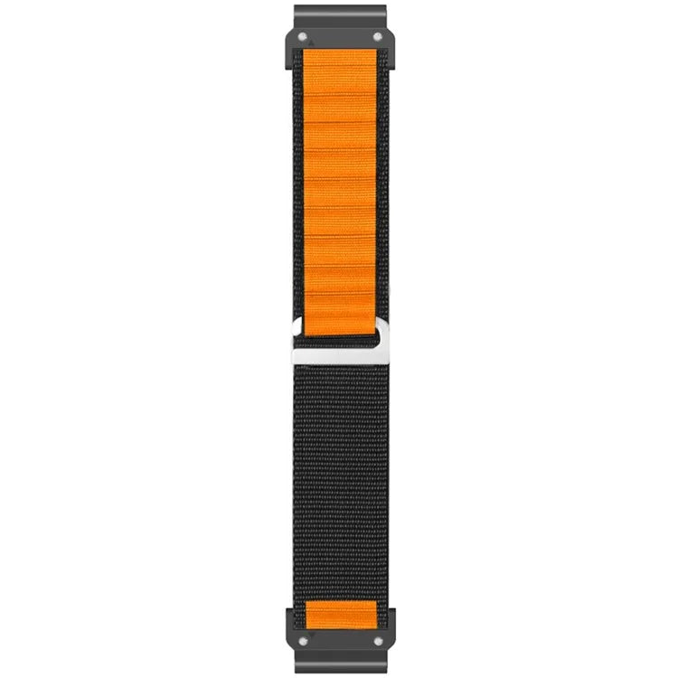 For Garmin Fenix 7X Pro / 7X Watch Band 26mm Quick Release C Buckle Nylon Watch Strap