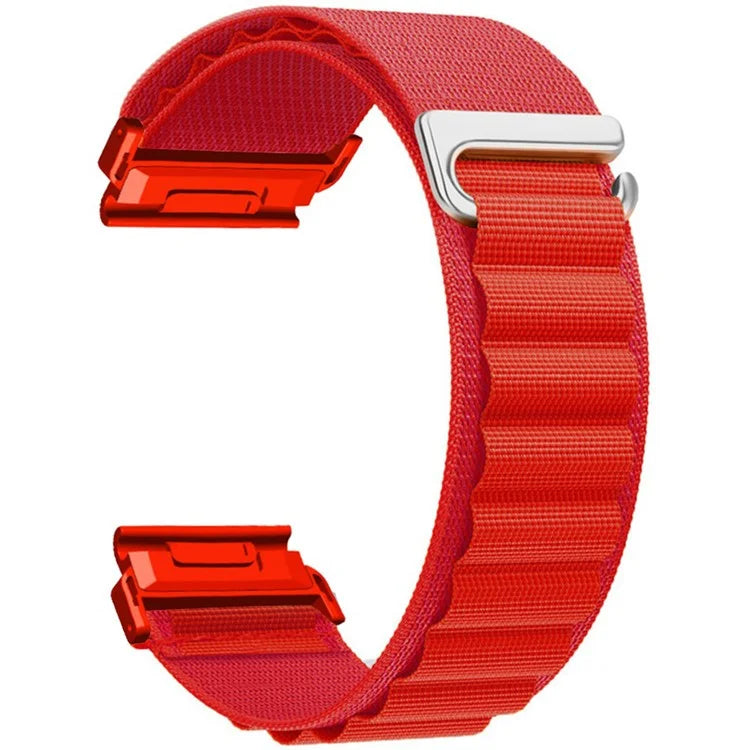 For Garmin Fenix 7X Pro / 7X Watch Band 26mm Quick Release C Buckle Nylon Watch Strap