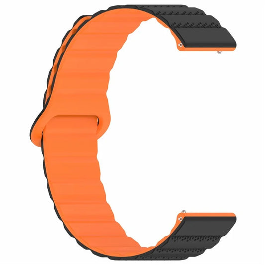 For Huawei Watch GT 4 41mm / Asus Zenwatch 3 WI503Q / Garmin Forerunner 265S Magnetic Strap 18mm Universal Silicone Watch Band