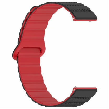 For Huawei Watch GT 4 41mm / Asus Zenwatch 3 WI503Q / Garmin Forerunner 265S Magnetic Strap 18mm Universal Silicone Watch Band
