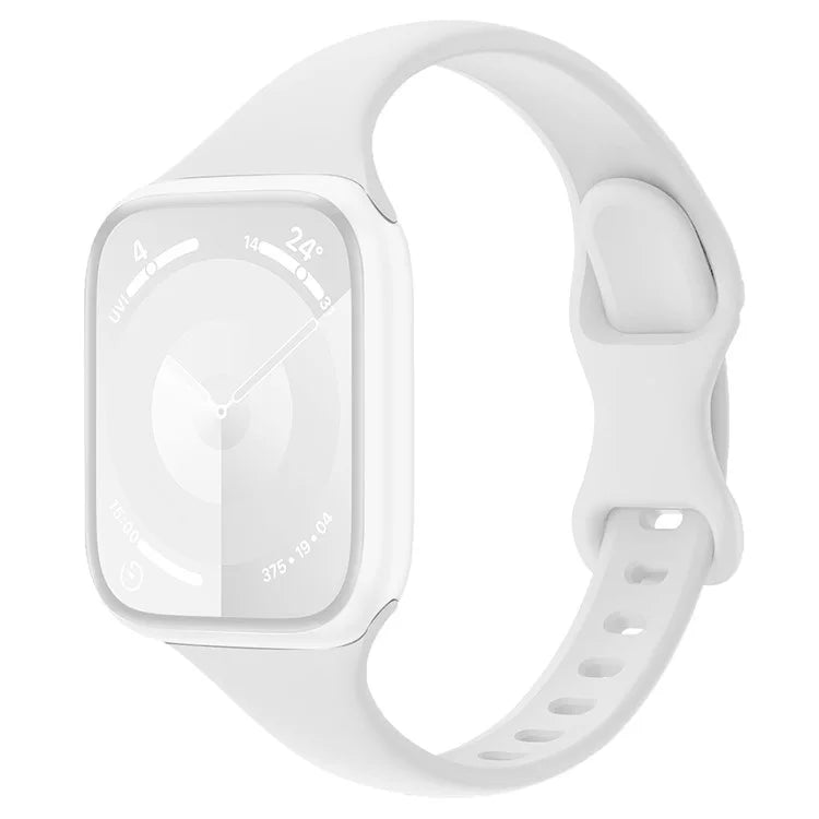 For Apple Watch Series 10 42mm / 9 8 7 41mm / SE (2023) SE (2022) SE 6 5 4 40mm / 3 2 1 38mm Watch Band Silicone Strap