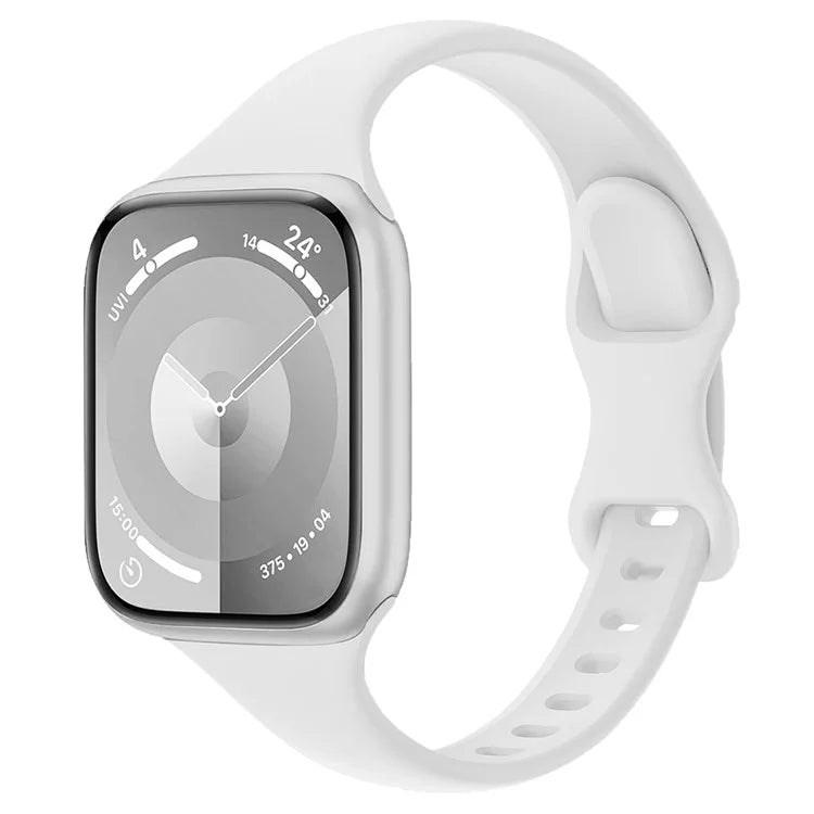 For Apple Watch Series 10 42mm / 9 8 7 41mm / SE (2023) SE (2022) SE 6 5 4 40mm / 3 2 1 38mm Watch Band Silicone Strap