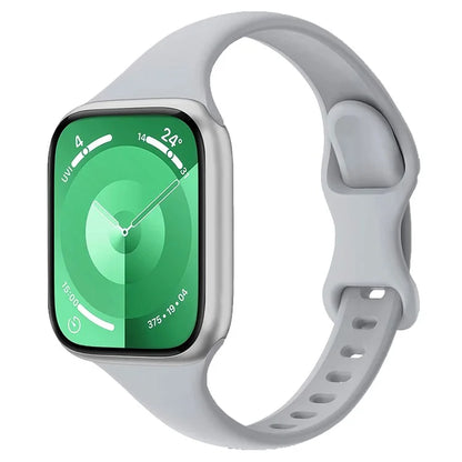 For Apple Watch Series 10 42mm / 9 8 7 41mm / SE (2023) SE (2022) SE 6 5 4 40mm / 3 2 1 38mm Watch Band Silicone Strap