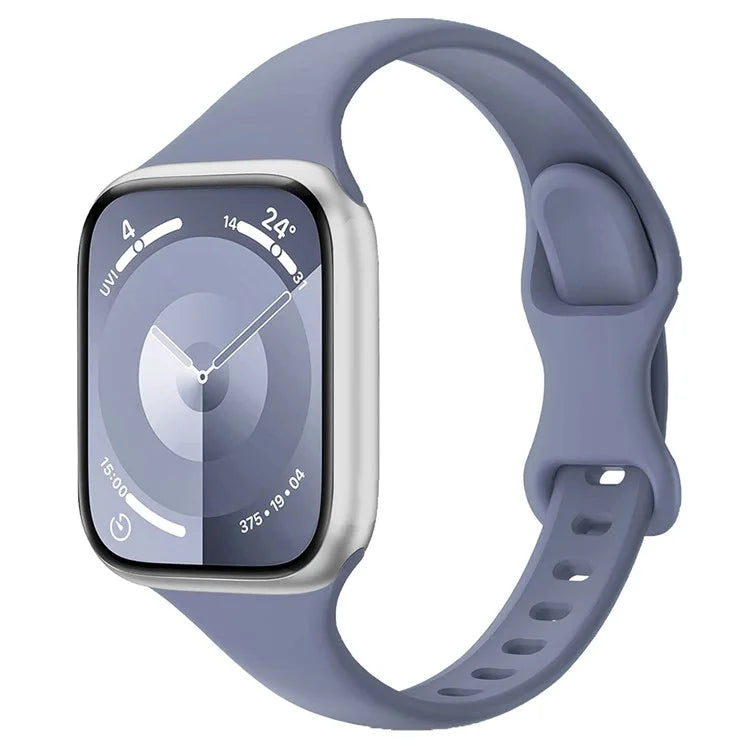 For Apple Watch Series 10 42mm / 9 8 7 41mm / SE (2023) SE (2022) SE 6 5 4 40mm / 3 2 1 38mm Watch Band Silicone Strap