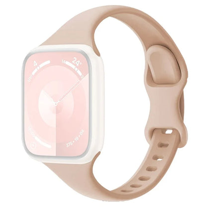 For Apple Watch Series 10 42mm / 9 8 7 41mm / SE (2023) SE (2022) SE 6 5 4 40mm / 3 2 1 38mm Watch Band Silicone Strap