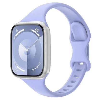 For Apple Watch Series 10 42mm / 9 8 7 41mm / SE (2023) SE (2022) SE 6 5 4 40mm / 3 2 1 38mm Watch Band Silicone Strap
