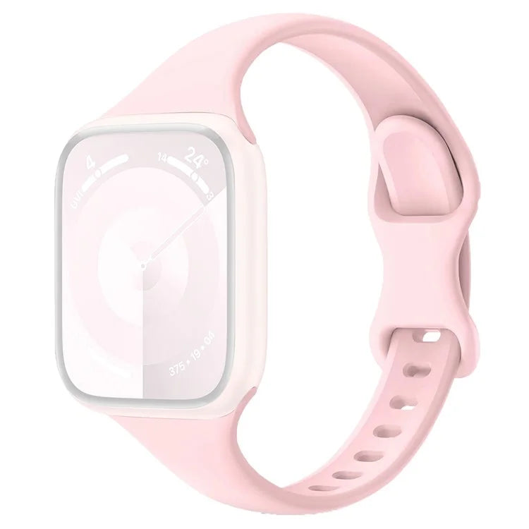 For Apple Watch Series 10 42mm / 9 8 7 41mm / SE (2023) SE (2022) SE 6 5 4 40mm / 3 2 1 38mm Watch Band Silicone Strap
