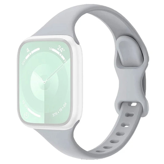 For Apple Watch 10 46mm / Ultra 2 / Ultra 49mm / 9 8 7 45mm / SE (2023) SE (2022) SE 6 5 4 44mm / 3 2 1 42mm Silicone Watch Band