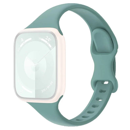 For Apple Watch 10 46mm / Ultra 2 / Ultra 49mm / 9 8 7 45mm / SE (2023) SE (2022) SE 6 5 4 44mm / 3 2 1 42mm Silicone Watch Band