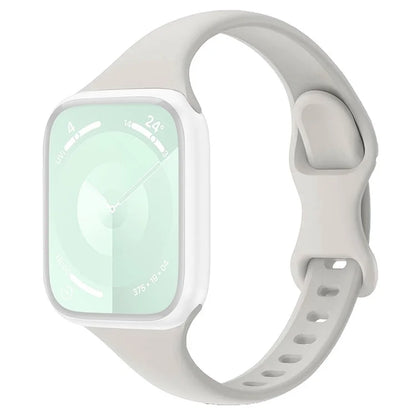For Apple Watch 10 46mm / Ultra 2 / Ultra 49mm / 9 8 7 45mm / SE (2023) SE (2022) SE 6 5 4 44mm / 3 2 1 42mm Silicone Watch Band