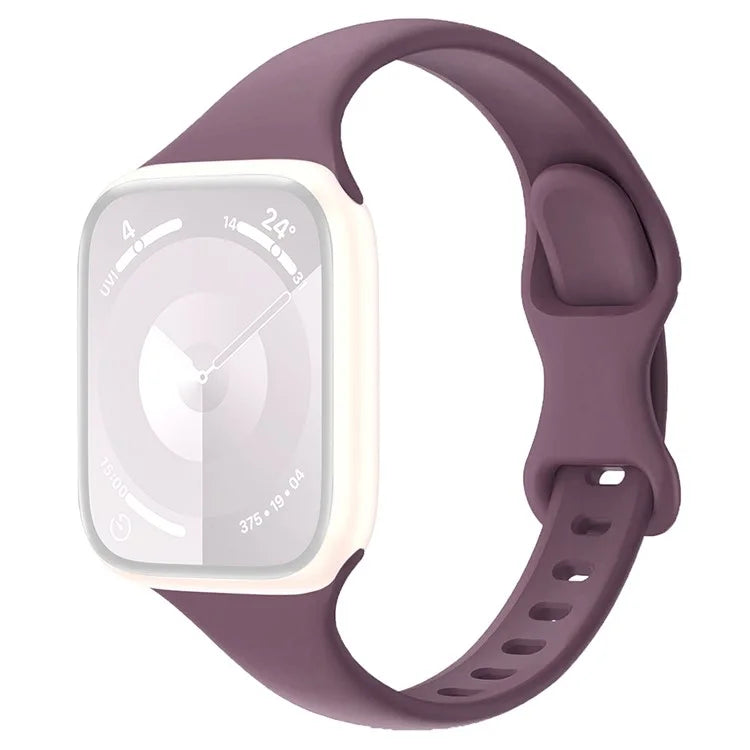 For Apple Watch 10 46mm / Ultra 2 / Ultra 49mm / 9 8 7 45mm / SE (2023) SE (2022) SE 6 5 4 44mm / 3 2 1 42mm Silicone Watch Band
