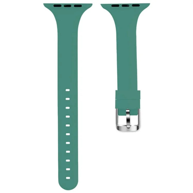 For Apple Watch 10 46mm / Ultra 2 / Ultra 49mm / 9 8 7 45mm / SE (2023) SE (2022) SE 6 5 4 44mm / 3 2 1 42mm Strap Silicone Sport Watch Band