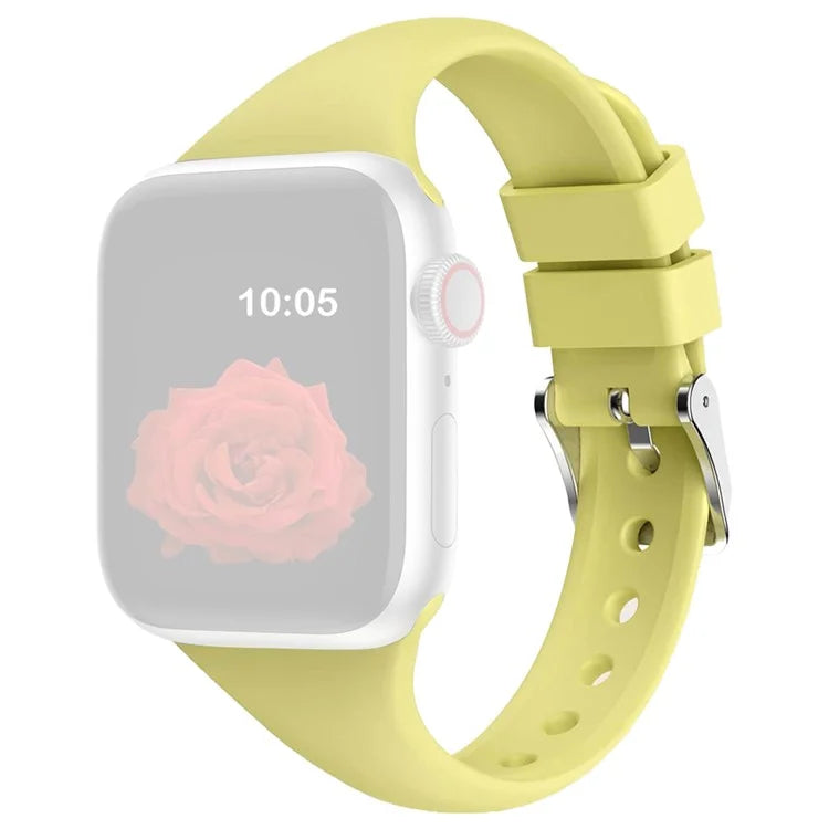 For Apple Watch 10 46mm / Ultra 2 / Ultra 49mm / 9 8 7 45mm / SE (2023) SE (2022) SE 6 5 4 44mm / 3 2 1 42mm Strap Silicone Sport Watch Band