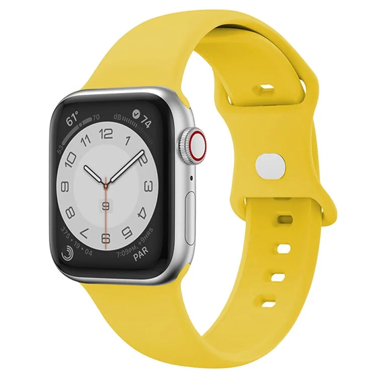 For Apple Watch 10 46mm / Ultra 2 / Ultra 49mm / 9 8 7 45mm / SE (2023) SE (2022) SE 6 5 4 44mm / 3 2 1 42mm Strap Breathable Silicone Watch Band