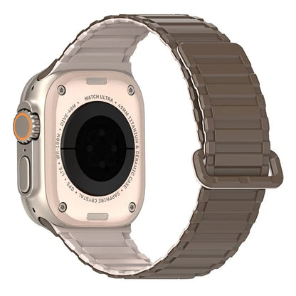 DUX DUCIS For Apple Watch 10 46mm / Ultra 2 / Ultra 49mm / 9 8 7 45mm / SE (2023) SE (2022) SE 6 5 4 44mm / 3 2 1 42mm Magnetic Silicone Band