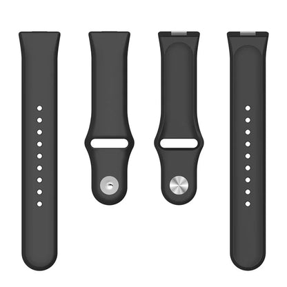 For Huawei Watch Fit 3 Replacement Strap Silicone Watch Band with Silver Buckle