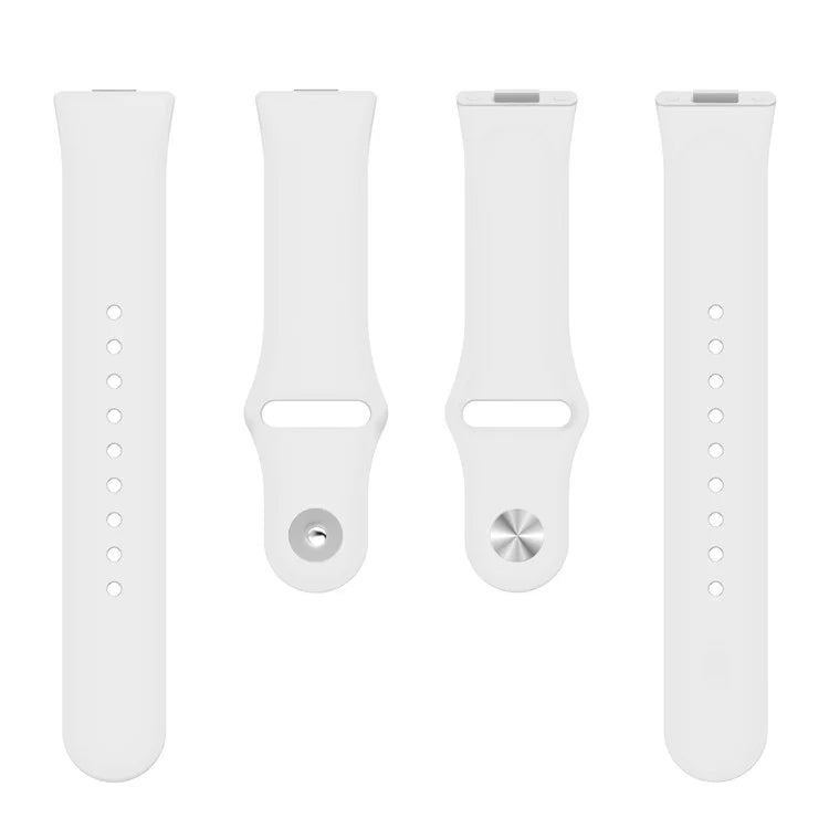 For Huawei Watch Fit 3 Replacement Strap Silicone Watch Band with Silver Buckle