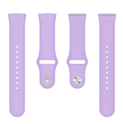 For Huawei Watch Fit 3 Replacement Strap Silicone Watch Band with Silver Buckle