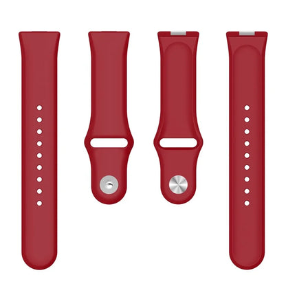 For Huawei Watch Fit 3 Replacement Strap Silicone Watch Band with Silver Buckle