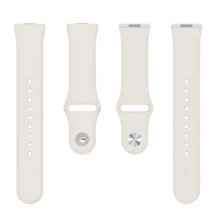 For Huawei Watch Fit 3 Replacement Strap Silicone Watch Band with Silver Buckle