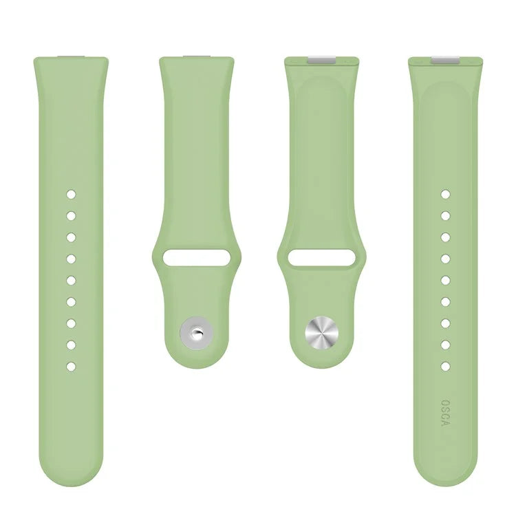 For Huawei Watch Fit 3 Replacement Strap Silicone Watch Band with Silver Buckle