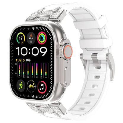 For Apple Watch 10 46mm / Ultra 2 / Ultra 49mm / 9 8 7 45mm / SE (2023) SE (2022) SE 6 5 4 44mm / 3 2 1 42mm Rhinestone Watch Band