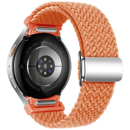 For Samsung Galaxy Watch FE 40mm / Watch7 / 6 / 6 Classic / 5 / 5 Active / 5 Pro / 4 / 4 Classic / 4 Active Braided Watch Band Magnetic Strap
