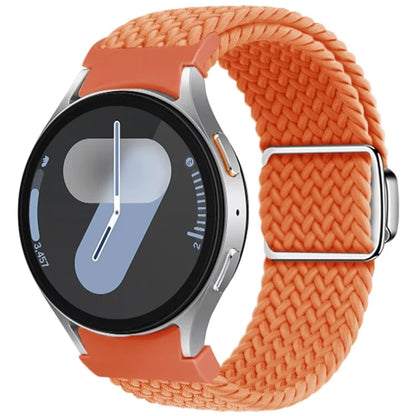 For Samsung Galaxy Watch FE 40mm / Watch7 / 6 / 6 Classic / 5 / 5 Active / 5 Pro / 4 / 4 Classic / 4 Active Braided Watch Band Magnetic Strap