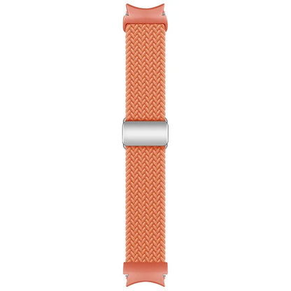 For Samsung Galaxy Watch FE 40mm / Watch7 / 6 / 6 Classic / 5 / 5 Active / 5 Pro / 4 / 4 Classic / 4 Active Braided Watch Band Magnetic Strap