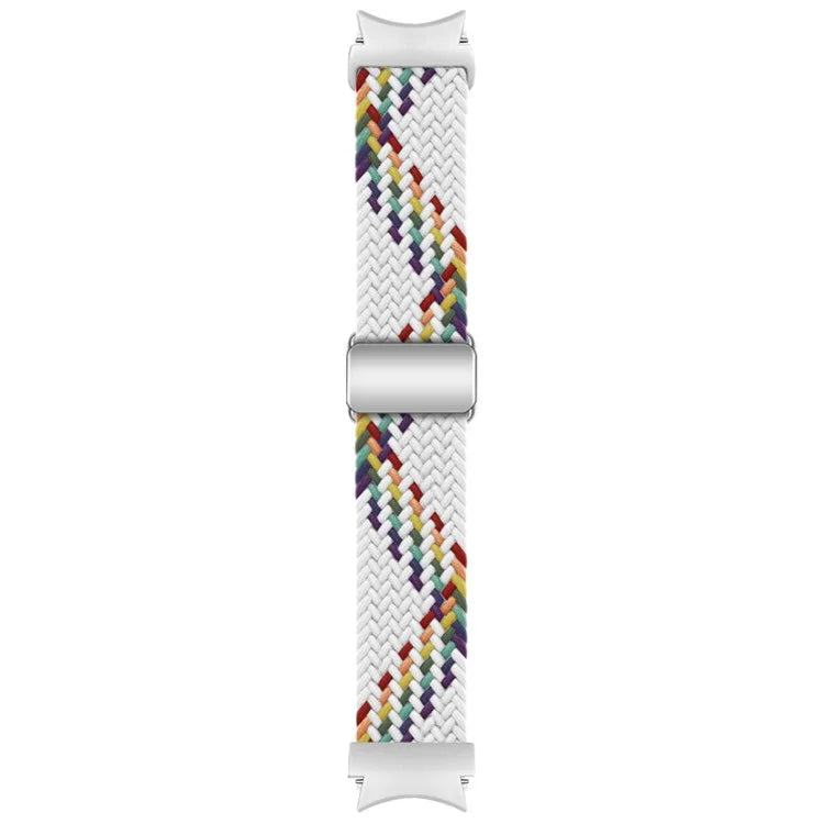 For Samsung Galaxy Watch FE 40mm / Watch7 / 6 / 6 Classic / 5 / 5 Active / 5 Pro / 4 / 4 Classic / 4 Active Braided Watch Band Magnetic Strap