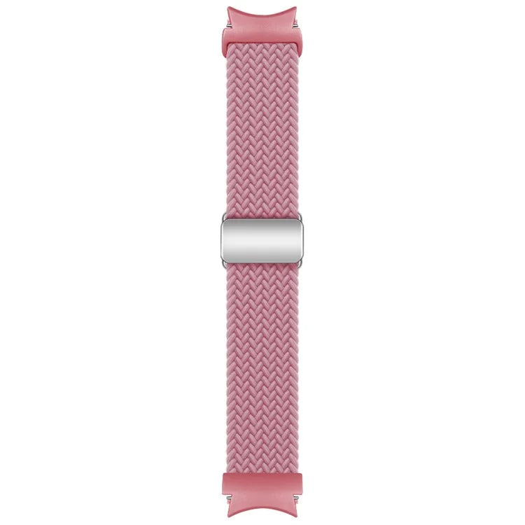 For Samsung Galaxy Watch FE 40mm / Watch7 / 6 / 6 Classic / 5 / 5 Active / 5 Pro / 4 / 4 Classic / 4 Active Braided Watch Band Magnetic Strap