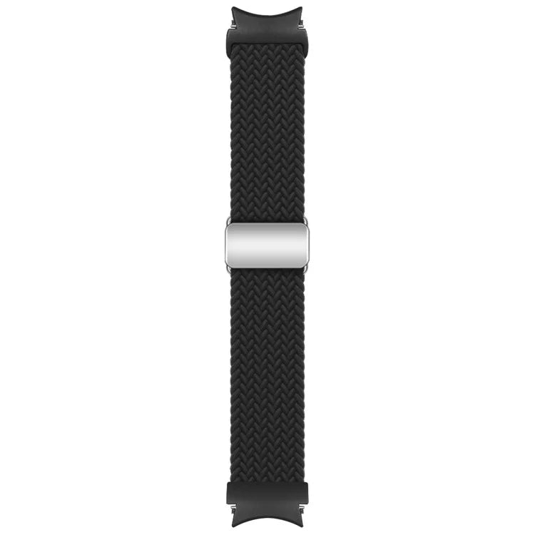 For Samsung Galaxy Watch FE 40mm / Watch7 / 6 / 6 Classic / 5 / 5 Active / 5 Pro / 4 / 4 Classic / 4 Active Braided Watch Band Magnetic Strap