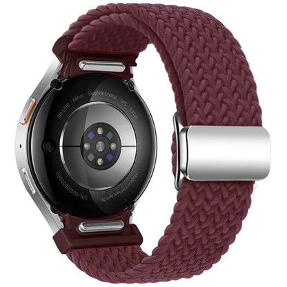For Samsung Galaxy Watch FE 40mm / Watch7 / 6 / 6 Classic / 5 / 5 Active / 5 Pro / 4 / 4 Classic / 4 Active Braided Watch Band Magnetic Strap