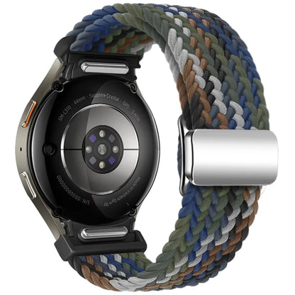 For Samsung Galaxy Watch FE 40mm / Watch7 / 6 / 6 Classic / 5 / 5 Active / 5 Pro / 4 / 4 Classic / 4 Active Braided Watch Band Magnetic Strap