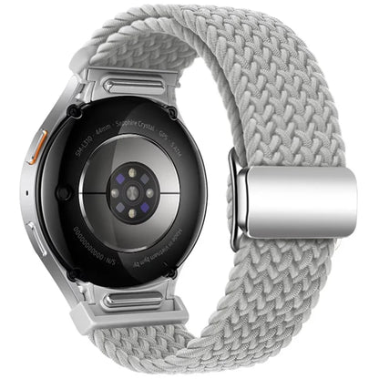For Samsung Galaxy Watch FE 40mm / Watch7 / 6 / 6 Classic / 5 / 5 Active / 5 Pro / 4 / 4 Classic / 4 Active Braided Watch Band Magnetic Strap