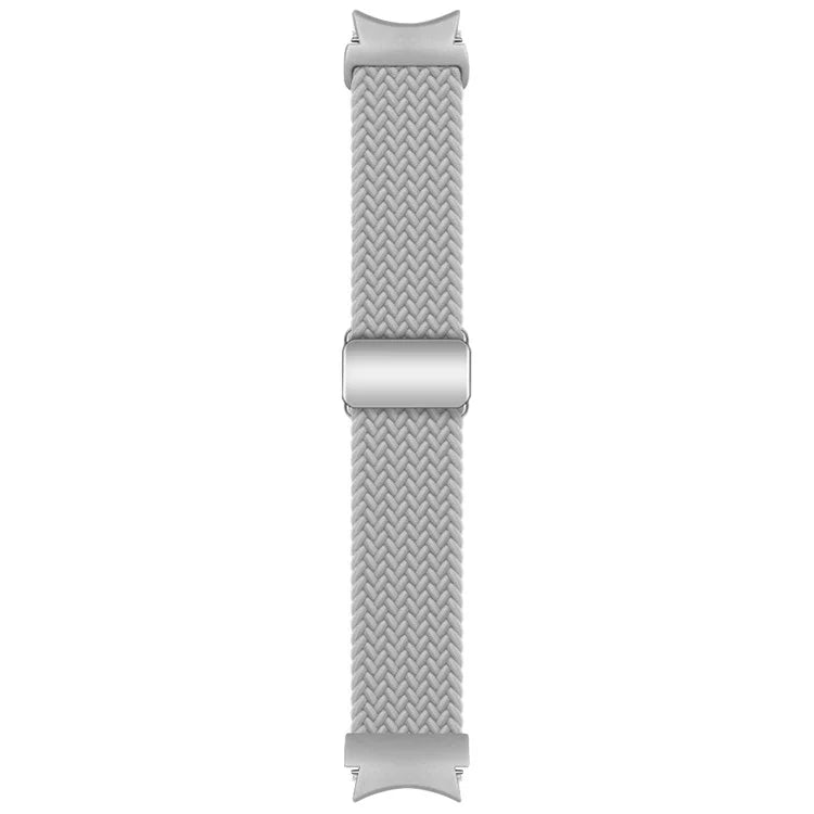 For Samsung Galaxy Watch FE 40mm / Watch7 / 6 / 6 Classic / 5 / 5 Active / 5 Pro / 4 / 4 Classic / 4 Active Braided Watch Band Magnetic Strap
