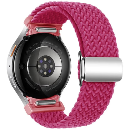 For Samsung Galaxy Watch FE 40mm / Watch7 / 6 / 6 Classic / 5 / 5 Active / 5 Pro / 4 / 4 Classic / 4 Active Braided Watch Band Magnetic Strap